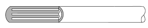 grounded thermocouple junction