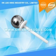 50mm Sphere with Baffle and Handle - Test Probe A of IEC6103