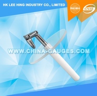 Test Finger Probe with Diameter 125 mm Circular Stop Face of